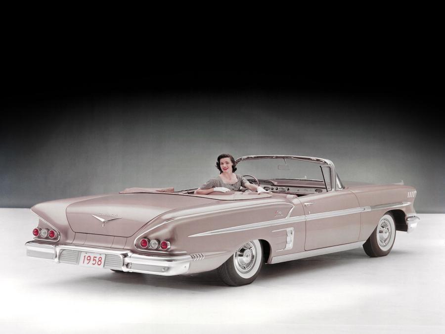  Chevrolet Bel Air Impala Convertible 1958 года  (фото 7 из 67)